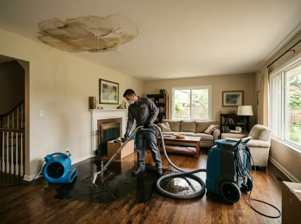 attic-pipe-burst-ceiling-drip-008 — frequently asked questions, Water Damage Restoration & Carpet Care in Cumming, GA